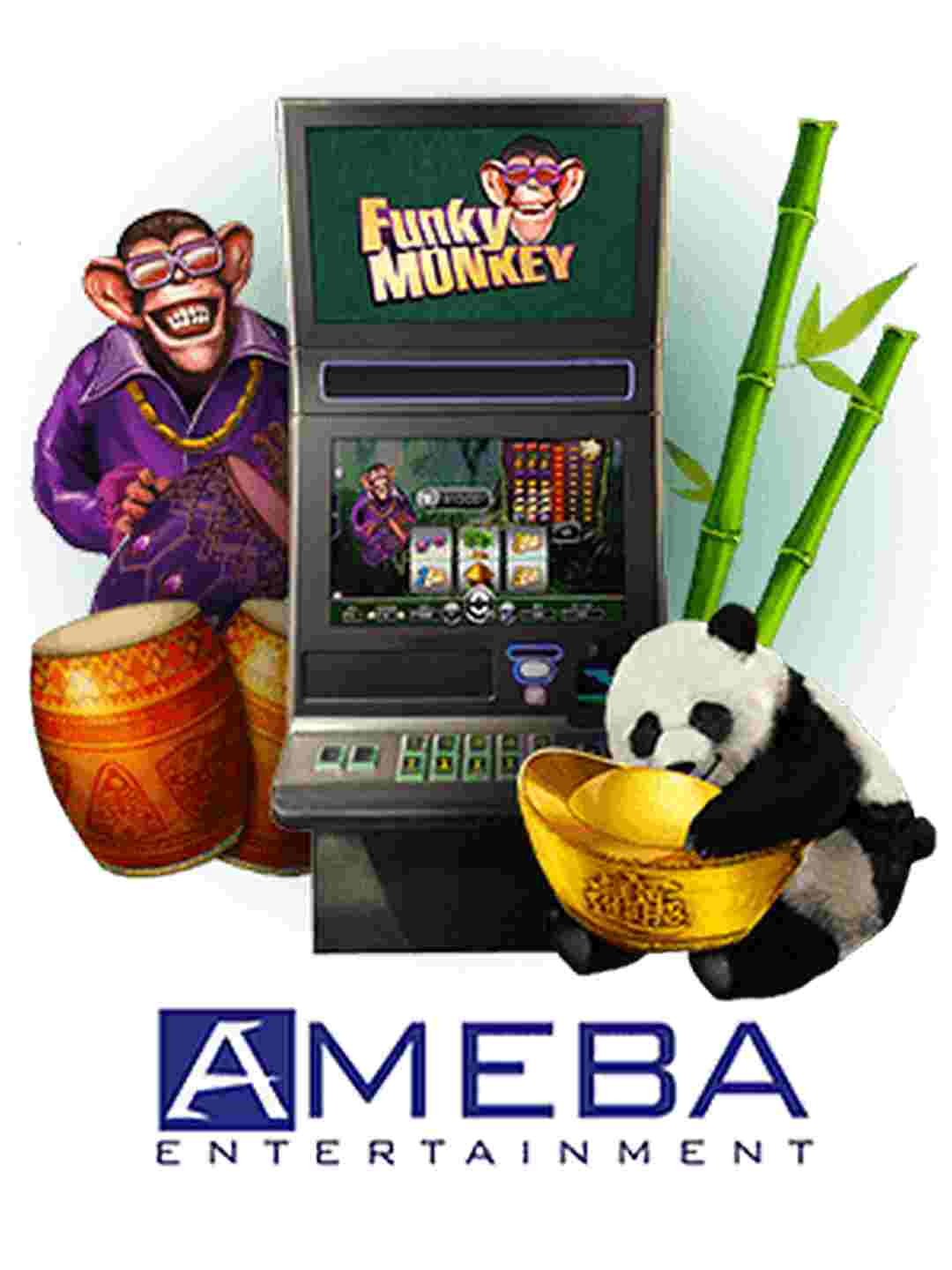 Logo sinh động của Ameba Jackpot
